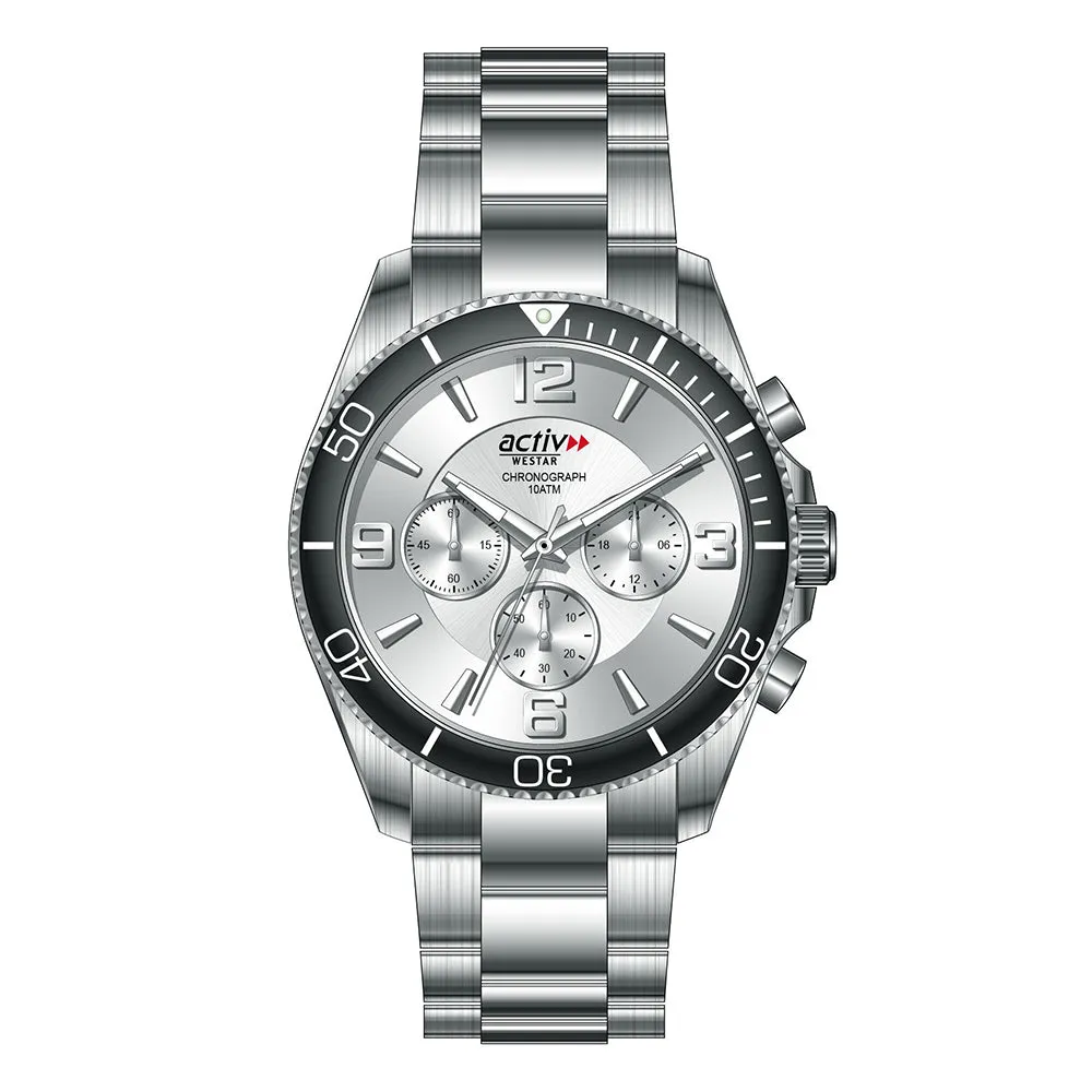 Westar Activ Gents Casual Sports Quartz Watch - 90271STN107