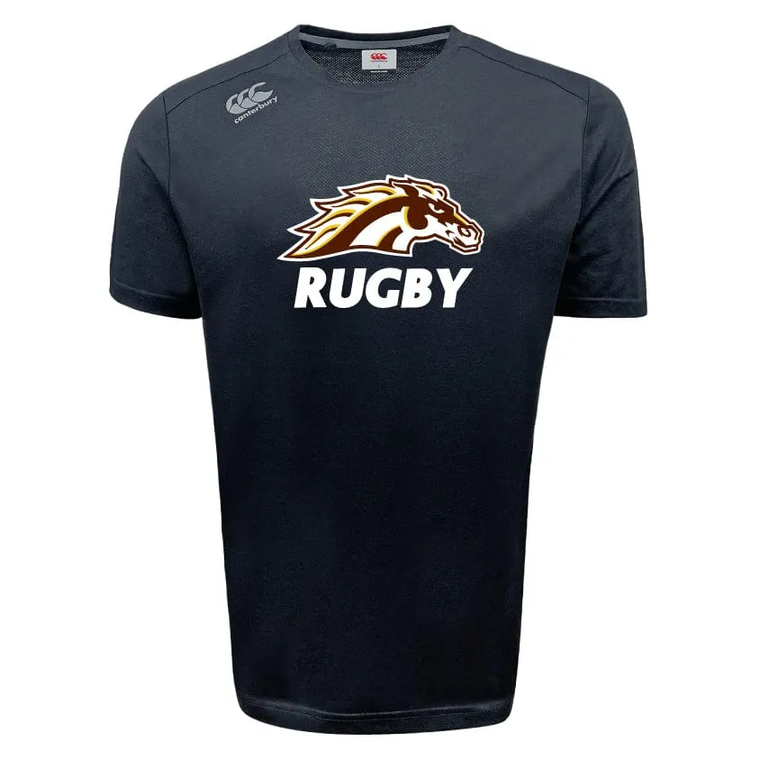 Western Michigan University Men's Rugby Tempo Vapodri T-Shirt by Canterbury