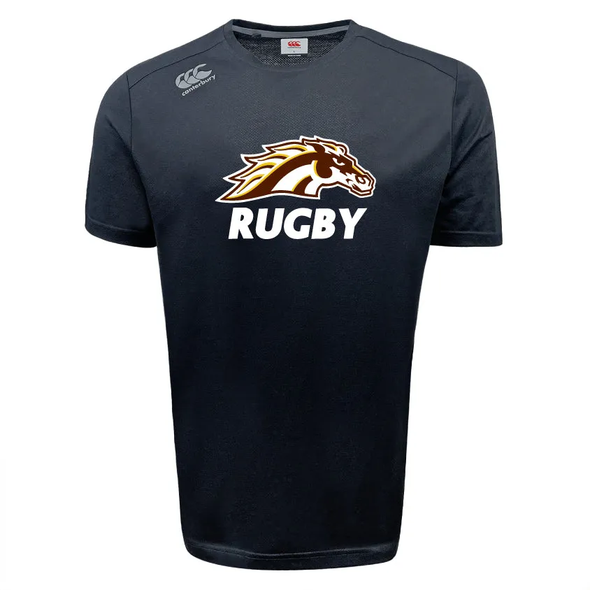 Western Michigan University Men's Rugby Tempo Vapodri T-Shirt by Canterbury