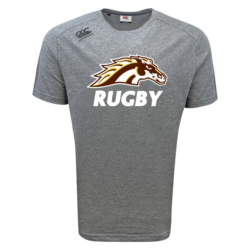 Western Michigan University Men's Rugby Tempo Vapodri T-Shirt by Canterbury