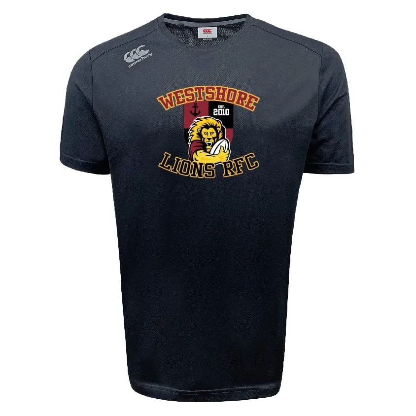 Westshore Lions Tempo Vapodri T-Shirt by Canterbury