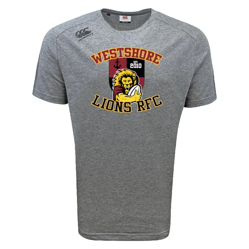 Westshore Lions Tempo Vapodri T-Shirt by Canterbury