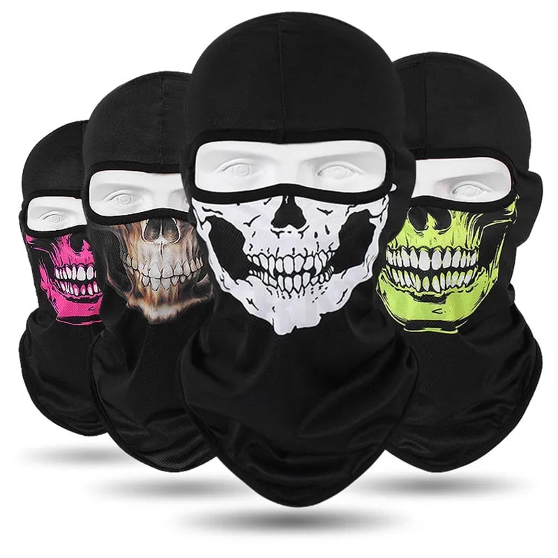 Winter face Hats Quick-drying Breathable Skull Cap Outdoor -Horror Mask