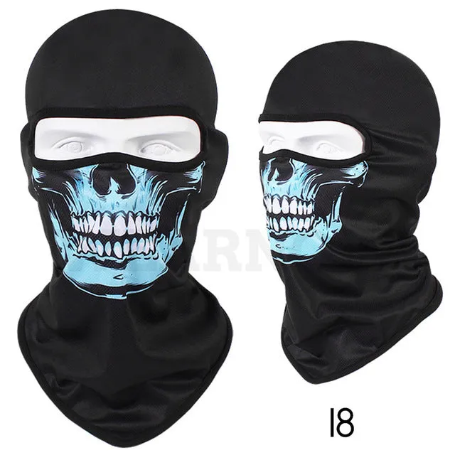 Winter face Hats Quick-drying Breathable Skull Cap Outdoor -Horror Mask