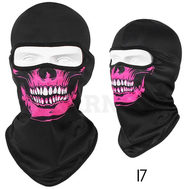 Winter face Hats Quick-drying Breathable Skull Cap Outdoor -Horror Mask