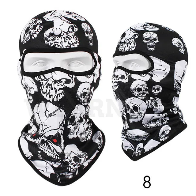 Winter face Hats Quick-drying Breathable Skull Cap Outdoor -Horror Mask