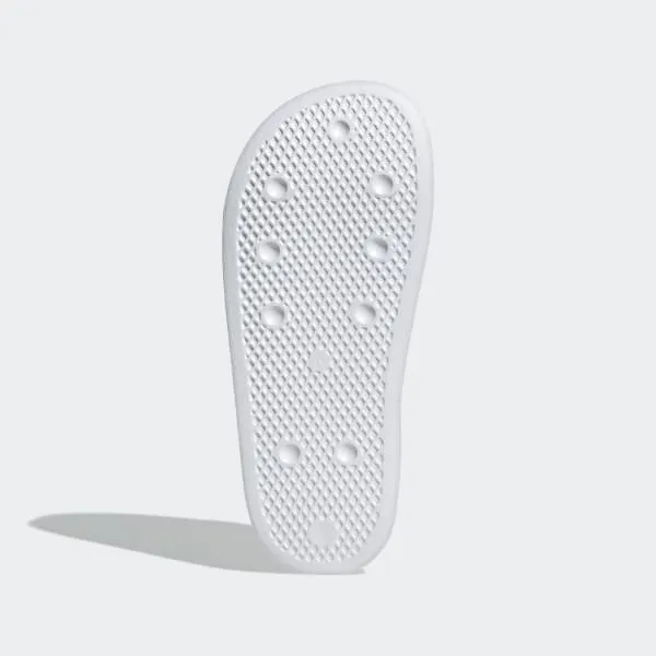 Womens Adilette Lite - White/Silver