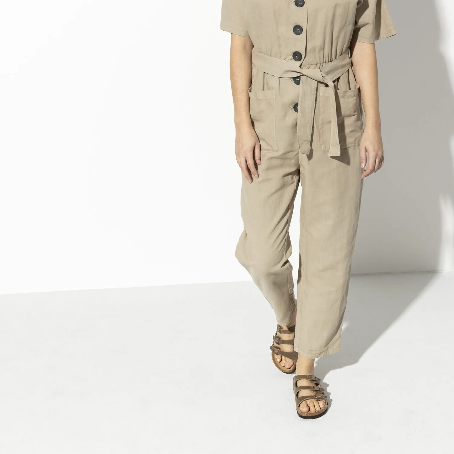 Women's Birkenstock | Florida Three Strap Sandal | Tobacco Brown