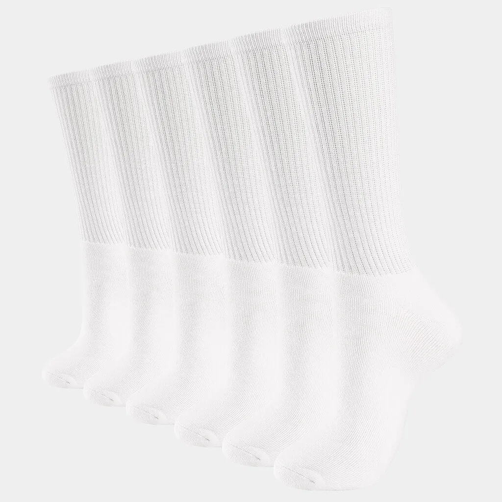 WOMEN'S CREW SOCKS 6PACK