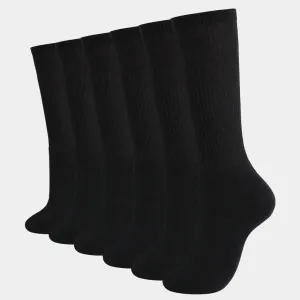 WOMEN'S CREW SOCKS 6PACK