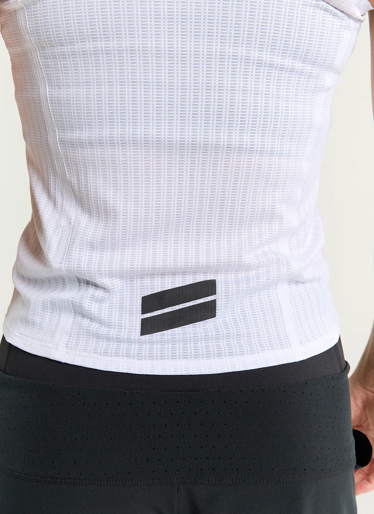 Women's Fly Singlet - Run Club White