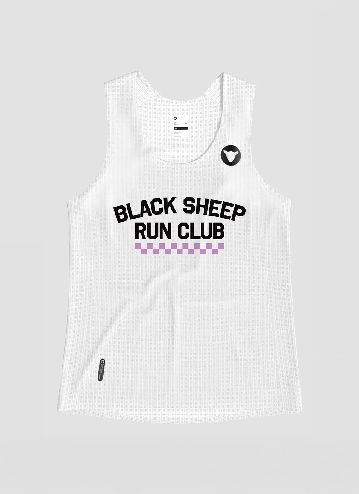 Women's Fly Singlet - Run Club White