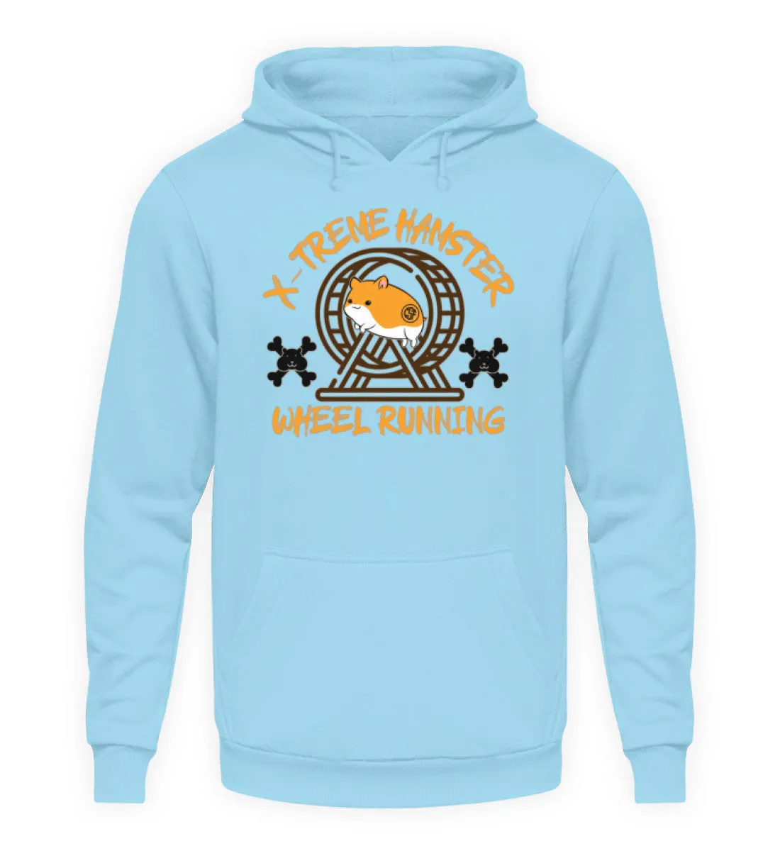 X-treme Hamster Wheel Running  - Unisex Kapuzenpullover Hoodie