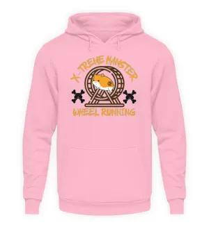 X-treme Hamster Wheel Running  - Unisex Kapuzenpullover Hoodie