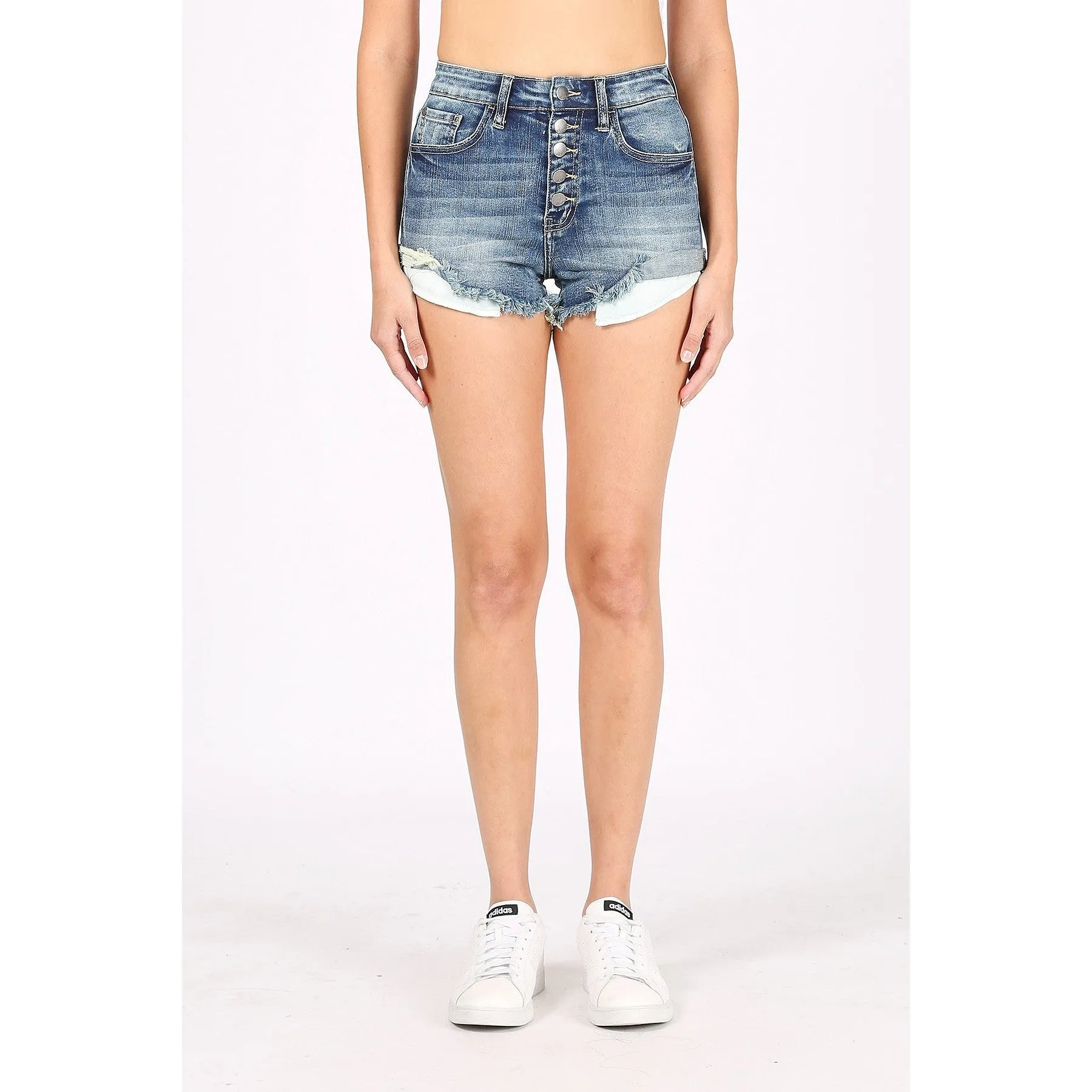 Your Saturday Shorts in Dark Wash