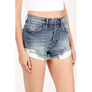 Your Saturday Shorts in Dark Wash