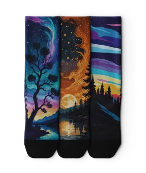 Zero Horizon Crew Socks 3-Pack